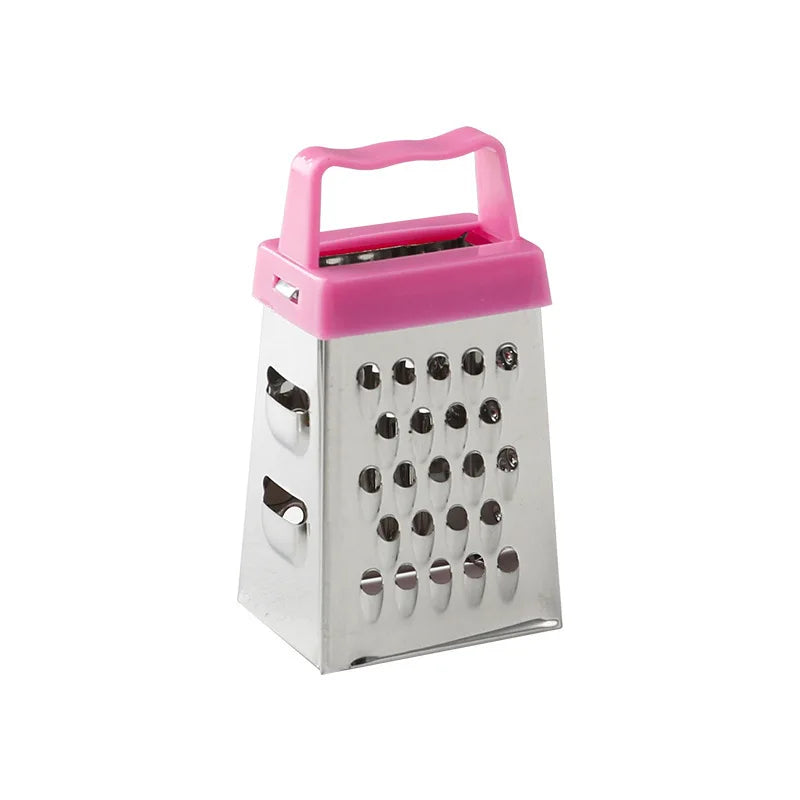 Mini Stainless Steel Four-Sided Cucumber Grater Fruit Planer Cheese Slicers Carrot Vegetables Cutter Home Smart Kitchen Gadgets