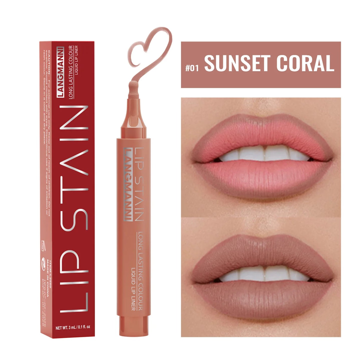 1PC Liquid Matte6-Color Lipliner Pencil Waterproof Plumping Stain Lipstick Natural Lip Liner Outline Lip Contour Makeup Cosmetic