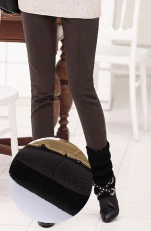 clothes S-4XL Women Pencil Pants high waist Skinny Black Thick Velvet Warm Winter Leggings Jeggings Legins Feminina Trousers