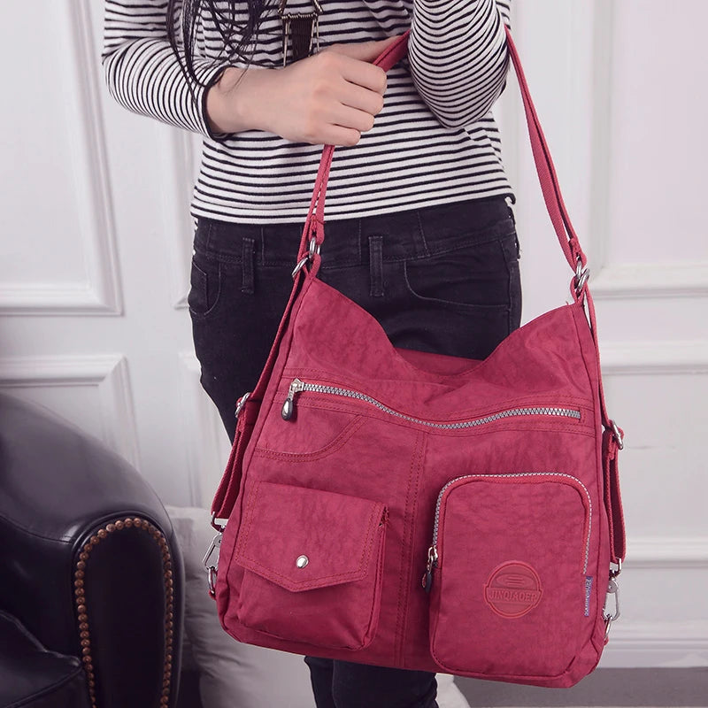 Luxury Handbags Women Bags Designer Waterproof Bylon Cloth Crossbody Bags for Women 2022 Large Capacity Lady Shoulder Bag Tote