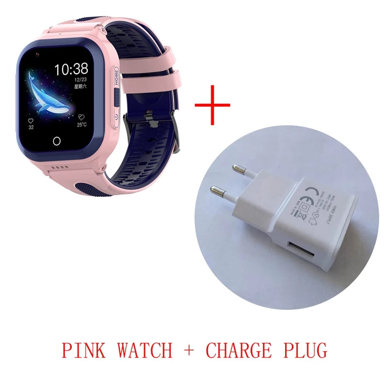 Wonlex Kids Smart Watch 4G GPS WIFI location Tracker SOS Video Call KT24S Children's smartwatch IP67 Waterproof smart baby watch