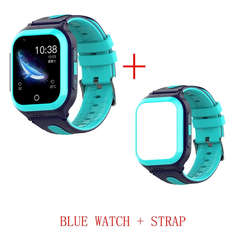 Wonlex Kids Smart Watch 4G GPS WIFI location Tracker SOS Video Call KT24S Children's smartwatch IP67 Waterproof smart baby watch