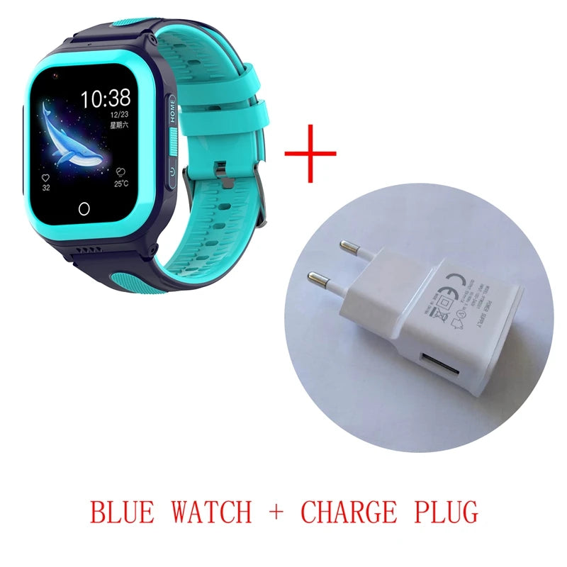 Wonlex Kids Smart Watch 4G GPS WIFI location Tracker SOS Video Call KT24S Children's smartwatch IP67 Waterproof smart baby watch