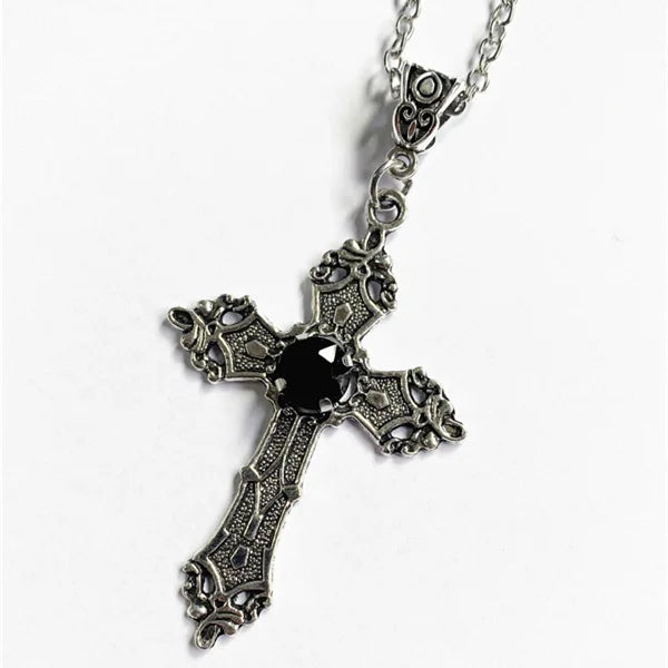 Anime Death Note Necklace Misa Amane Cosplay Detailed Cross Pendant Choker Jewelry Accessories Props Gift