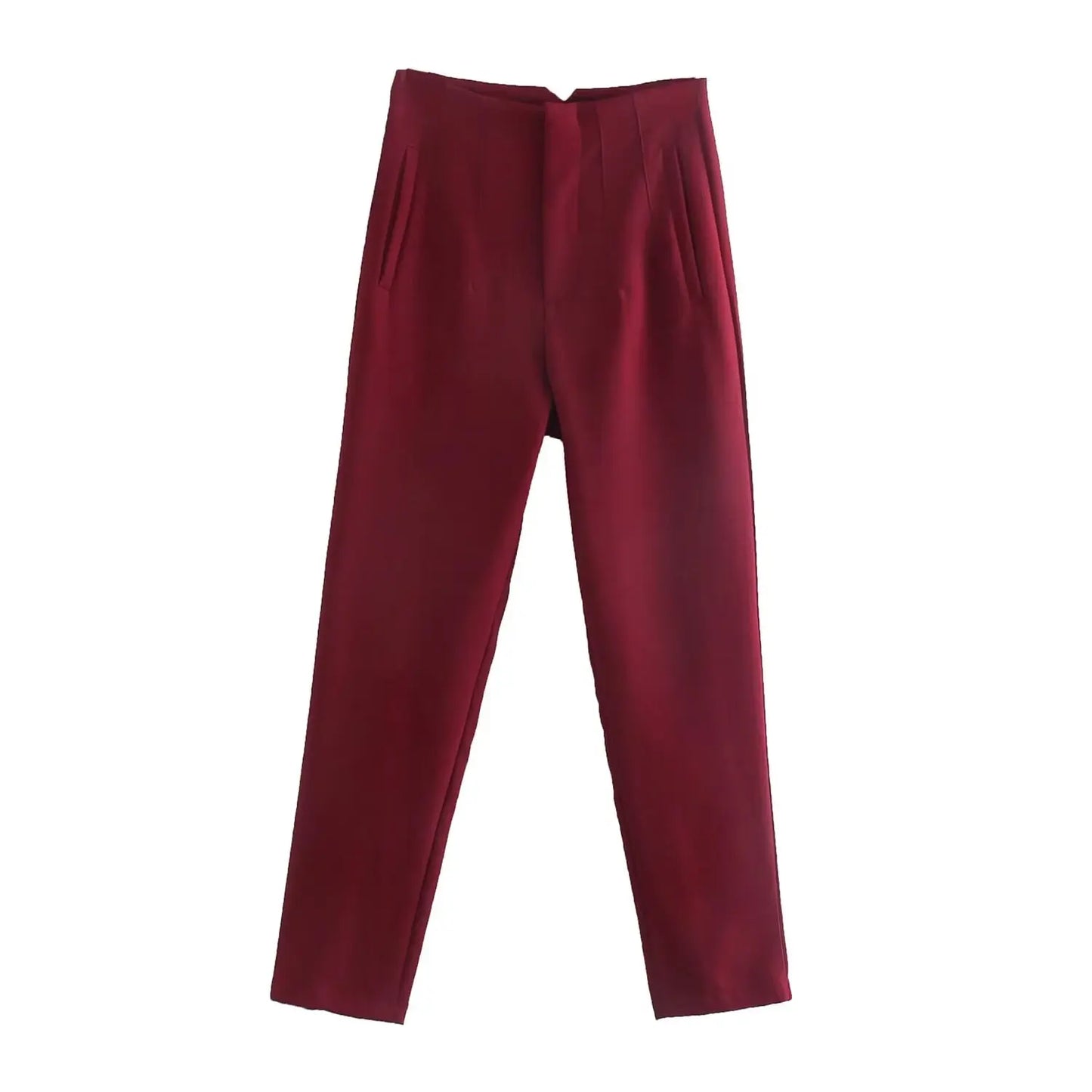 Koekop Office outfits Pencil Trousers Black Pink White Ladies Pants Fashion Office Wear High waist Pants for Women Formal Pants