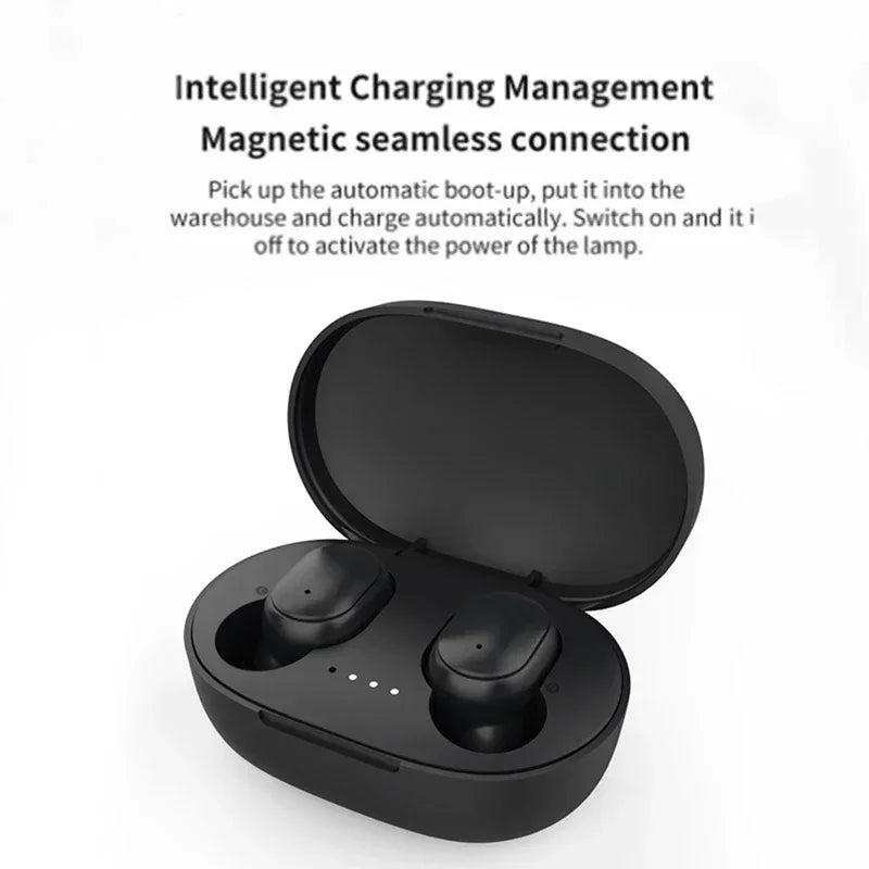Original TWS Wireless Bluetooth Headset with Mic  Earbuds  Noice Cancelling Earphone Bluetooth Headphones for smartphones