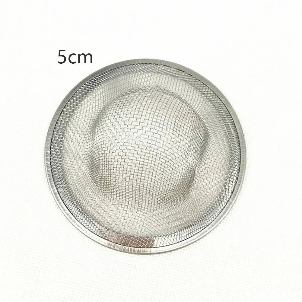 5/7/9/11cm Kitchen Water Sink Filter Stainless Steel Sink Mesh Strainer Bathroom Floor Drain Cover Shower Hair Catcher Stopper