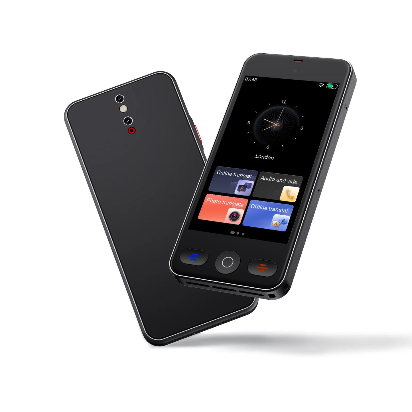 Language Translator Device with 152 Languages Voice Portable Ai  Translating Offline Translation Support Voice Video Recording