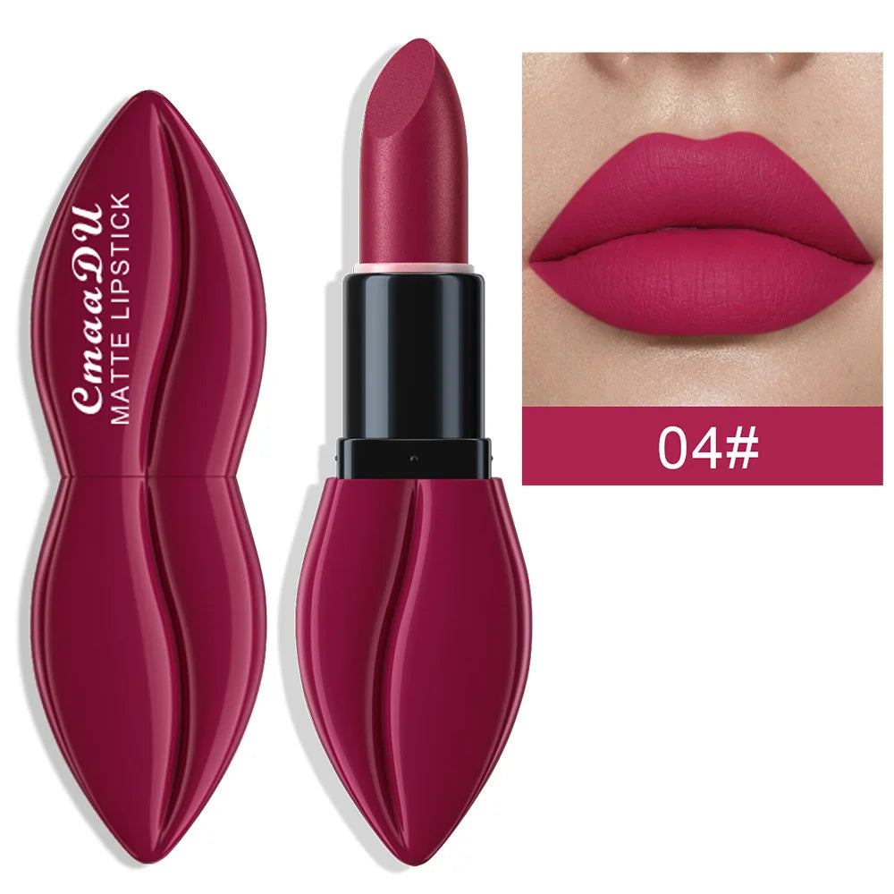 10color matte lipstick full and rich colors natural moisture comfortable fine and smooth texture long-lasting and easy to apply