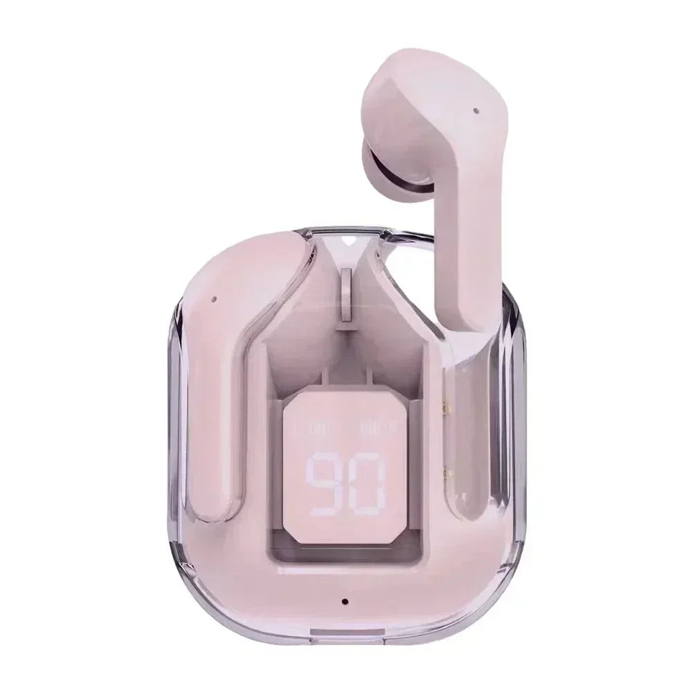 Wireless Bluetooth Headphones LED Power Display In-Ear Wireless Earbuds with Charging Case HiFi Stereo TWS Headset