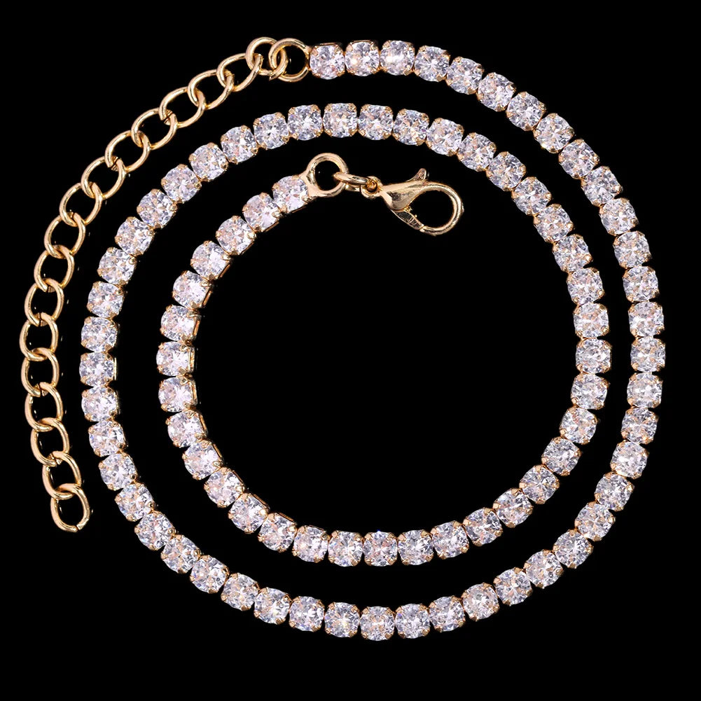 14MM Diamond Cuban Link Chain Men Women Iced Out 2 Row Rhinestone Paved Rhombus Prong Cuban Necklaces Hip Hop Jewelry