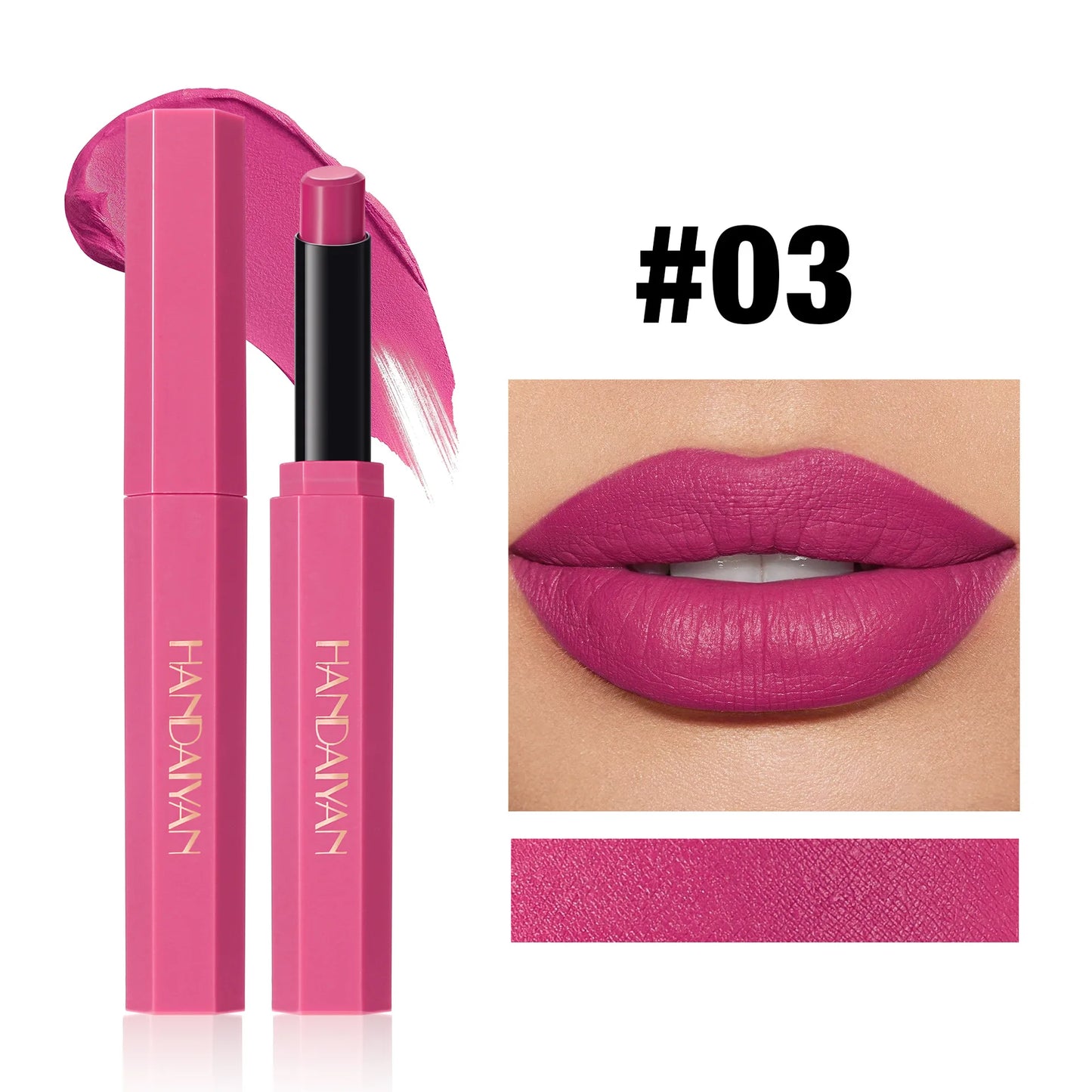 Red Matte Velvet Lipstick Waterproof Lasting Brown Lipstick Pencil Non Stick Cup Moisturize Lipstick Not Fading Sexy Lips Makeup