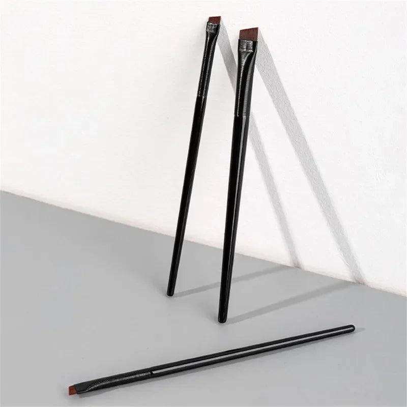 A101Brush Eyebrow A102Eyeliner Brush Professional Small Angled Eyebrow Brush Brow Contour Brush Fine Eyeliner Pen Makeup Tools