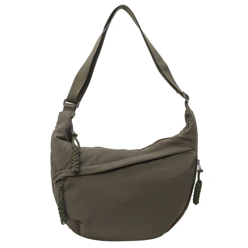 Nylon Shoulder Bag New High Capacity Women's Crossbody Messenger Bag Leisure Versatile Shoulder Hobos Bag Tote Bags for Women