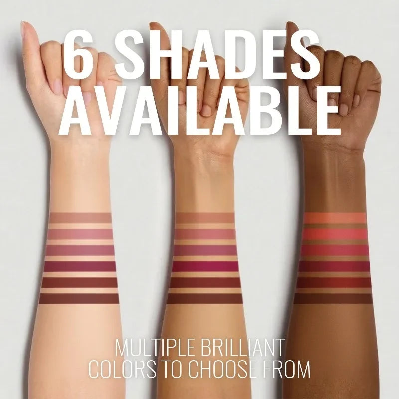 1PC Liquid Matte6-Color Lipliner Pencil Waterproof Plumping Stain Lipstick Natural Lip Liner Outline Lip Contour Makeup Cosmetic