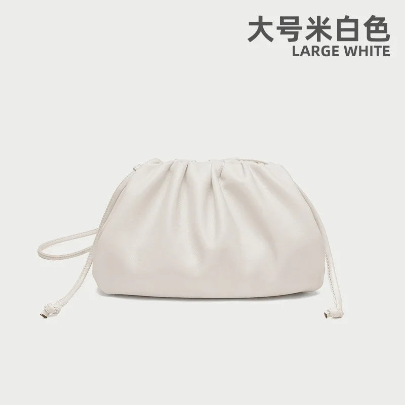 Soft Pu Leather Women Shoulder Bag High Quality Small Cloud Crossbody Bags for Women Fashion Female New Handbags Messenger Bags