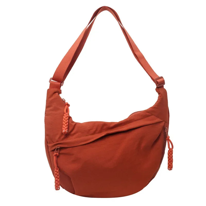 Nylon Shoulder Bag New High Capacity Women's Crossbody Messenger Bag Leisure Versatile Shoulder Hobos Bag Tote Bags for Women