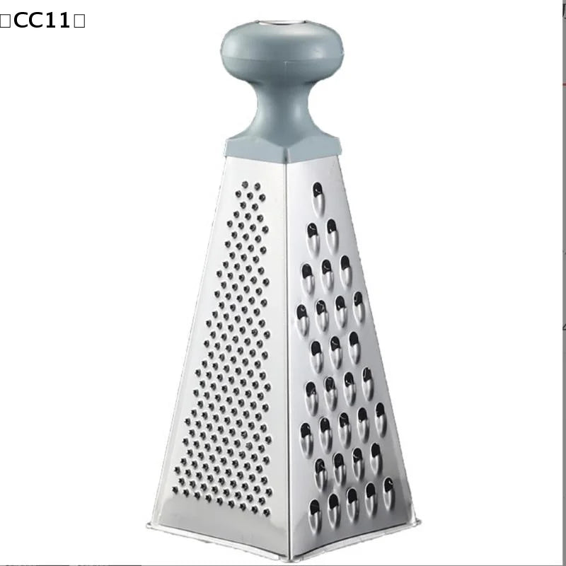 Stainless Steel 4-Sides Multi-Function Vegetable Slicer Kitchen Tool Box Grater Multipurpose Kitchen Grater〔CC11〕