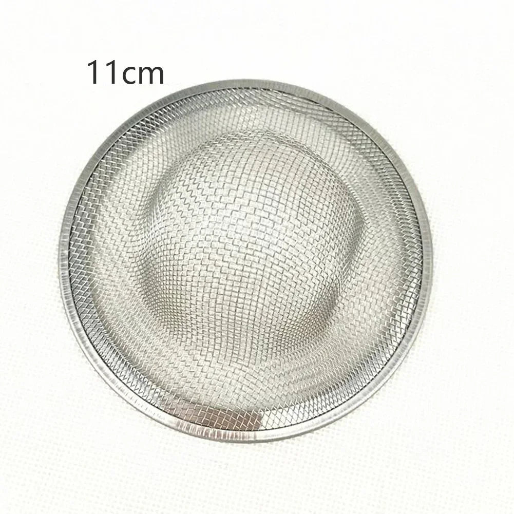 5/7/9/11cm Kitchen Water Sink Filter Stainless Steel Sink Mesh Strainer Bathroom Floor Drain Cover Shower Hair Catcher Stopper