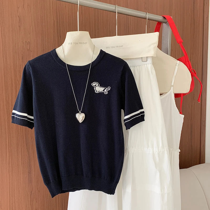 Summer Women's T-shirt 100% Cotton Short Half Sleeve O neck Clothes Solid Casual Pullover Basic Female Top