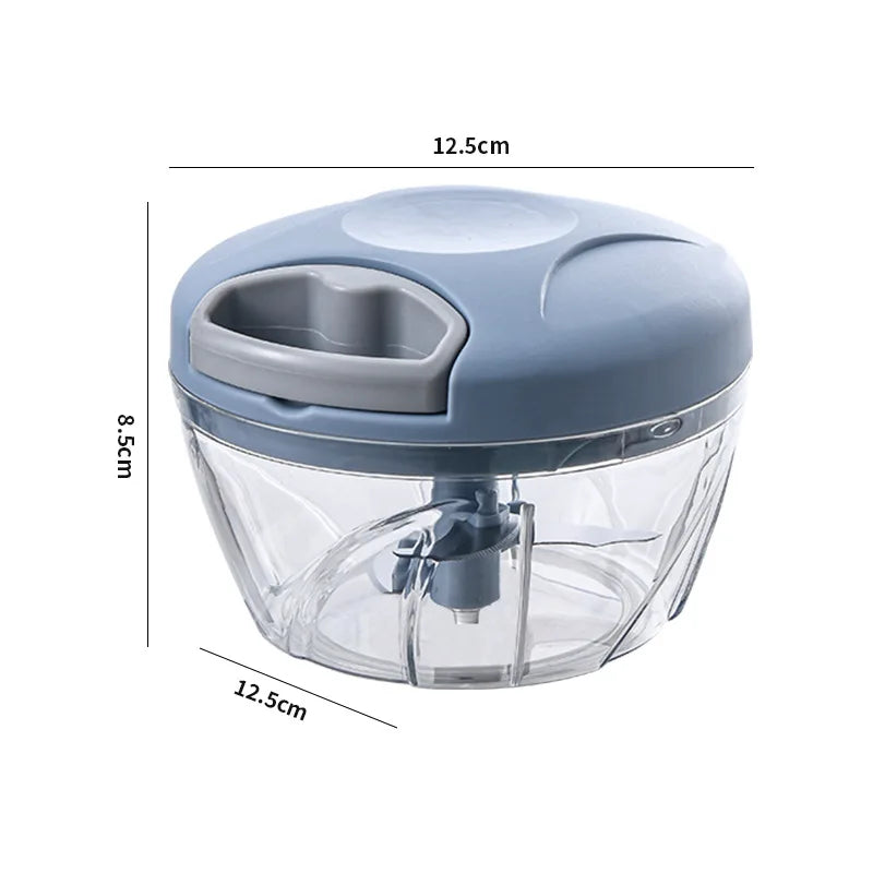 Home 1pc 500/900ML Manual Hand Pull Meat Mincer Garlic Chopper Vegetable Chili Onion Cutter Kitchen Cooking Tools
