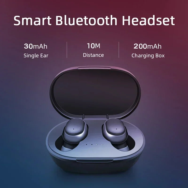Original TWS Wireless Bluetooth Headset with Mic  Earbuds  Noice Cancelling Earphone Bluetooth Headphones for smartphones
