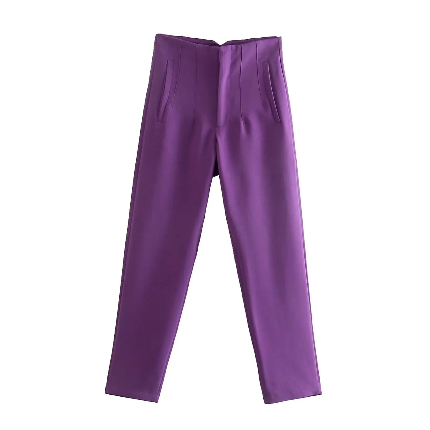 Koekop Office outfits Pencil Trousers Black Pink White Ladies Pants Fashion Office Wear High waist Pants for Women Formal Pants