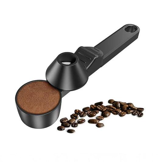 1pcs Coffee Scoop With Funnel For Reusable K-cup Coffee Pot 2 Tablespoon Capacity Coffee Measuring Spoon Kitchen Accessories