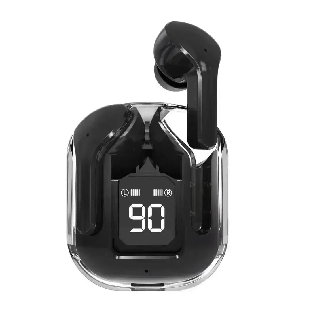 Wireless Bluetooth Headphones LED Power Display In-Ear Wireless Earbuds with Charging Case HiFi Stereo TWS Headset