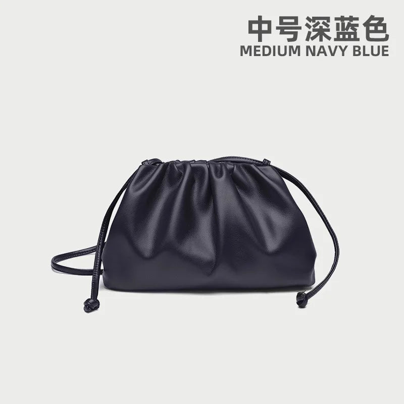 Soft Pu Leather Women Shoulder Bag High Quality Small Cloud Crossbody Bags for Women Fashion Female New Handbags Messenger Bags
