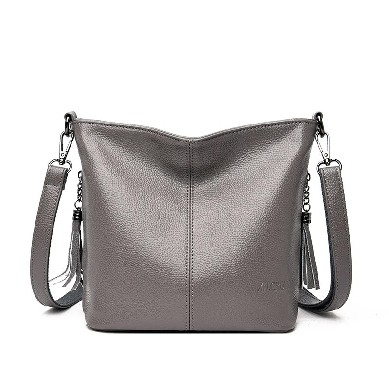 Fashion Shoulder Bags for Women Tote Bag Handbag PU Waterproof Solid Zipper Handbag Crossbody Casual Rectangle Female Pocket