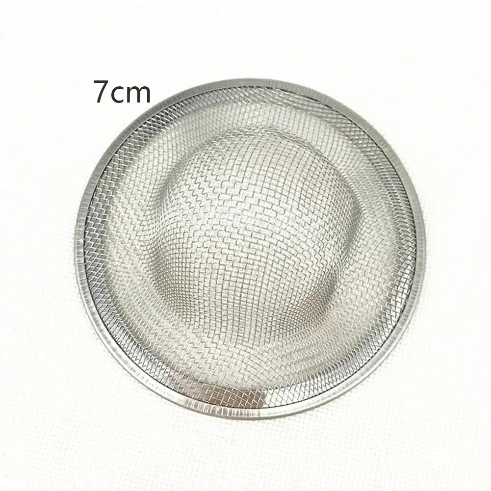 5/7/9/11cm Sink Mesh Strainer Kitchen Water Sink Filter Stainless Steel Bathroom Floor Drain Cover Shower Hair Catcher Stopper