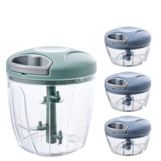 Home 1pc 500/900ML Manual Hand Pull Meat Mincer Garlic Chopper Vegetable Chili Onion Cutter Kitchen Cooking Tools