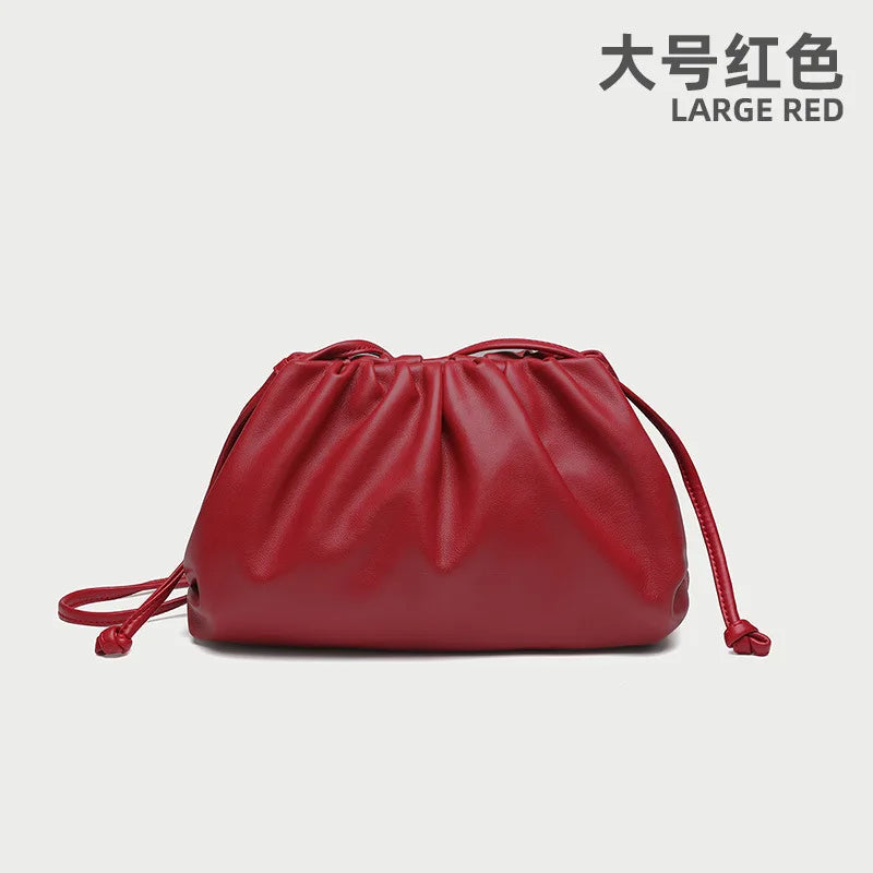 Soft Pu Leather Women Shoulder Bag High Quality Small Cloud Crossbody Bags for Women Fashion Female New Handbags Messenger Bags
