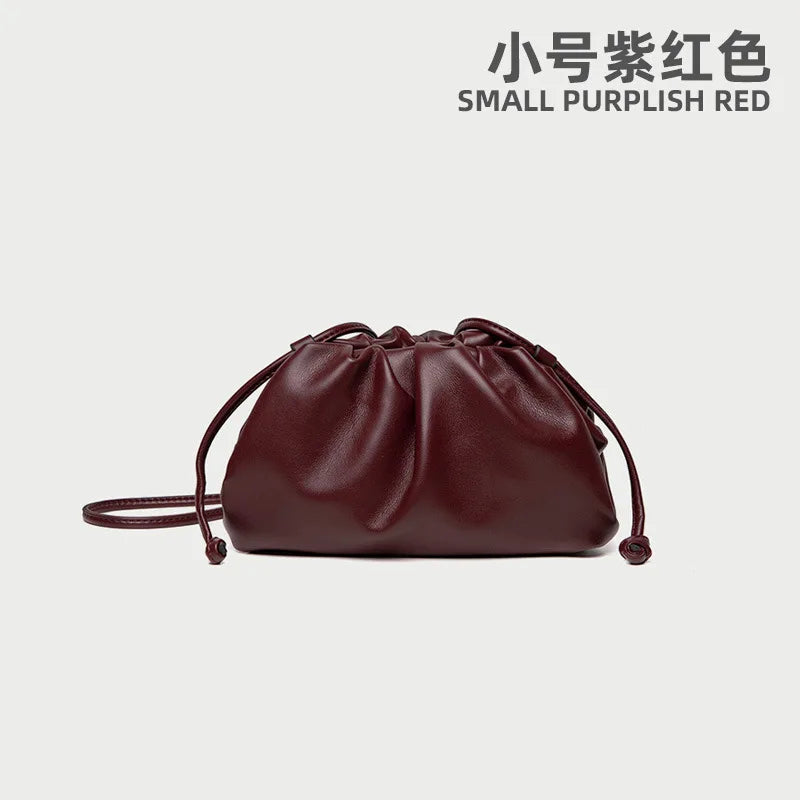 Soft Pu Leather Women Shoulder Bag High Quality Small Cloud Crossbody Bags for Women Fashion Female New Handbags Messenger Bags