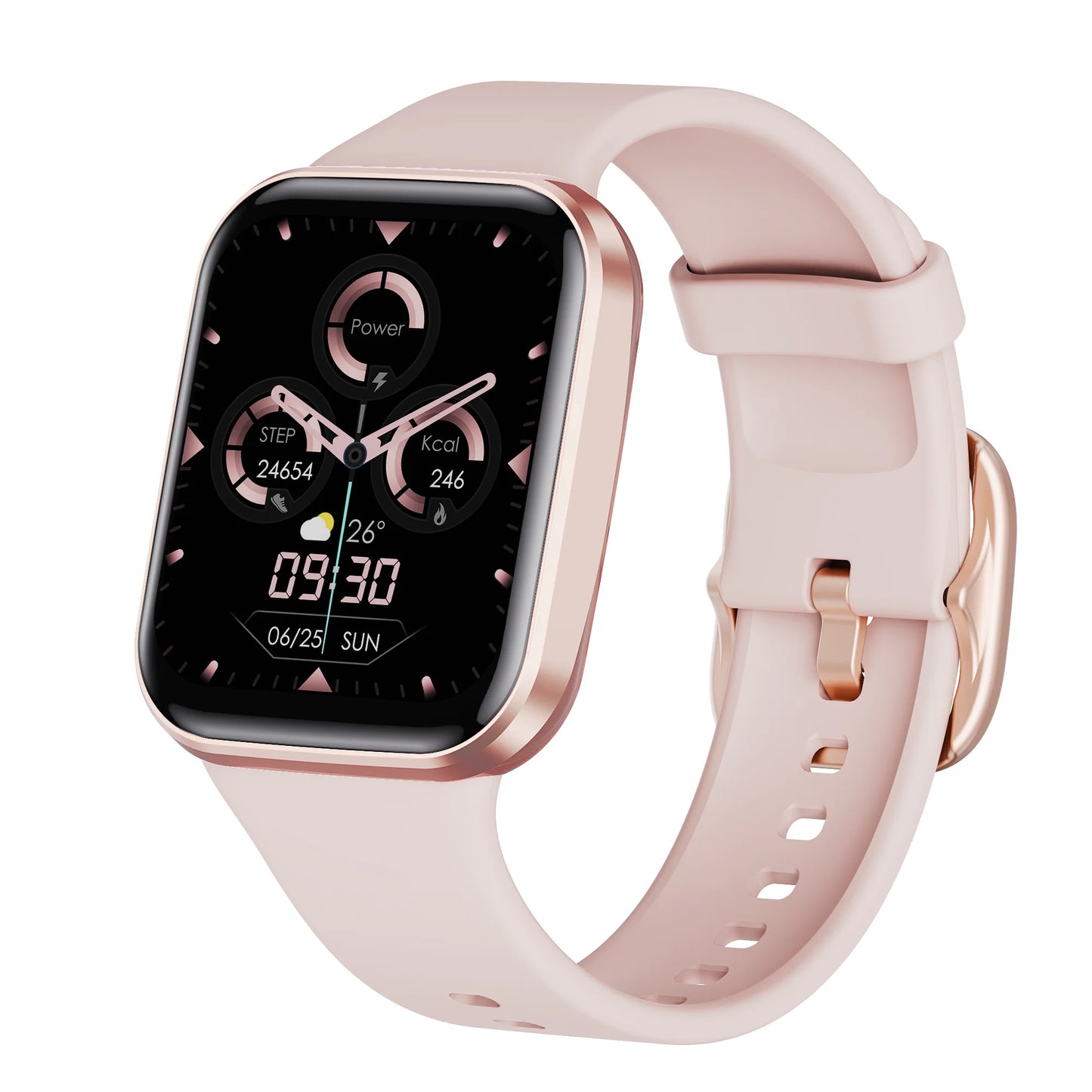 Luxury Man Smart Watch Fitness Tracker Smartwatch Heart Monitor Clock Sport IP68 Waterproof Watches for Women Android Phone 2025