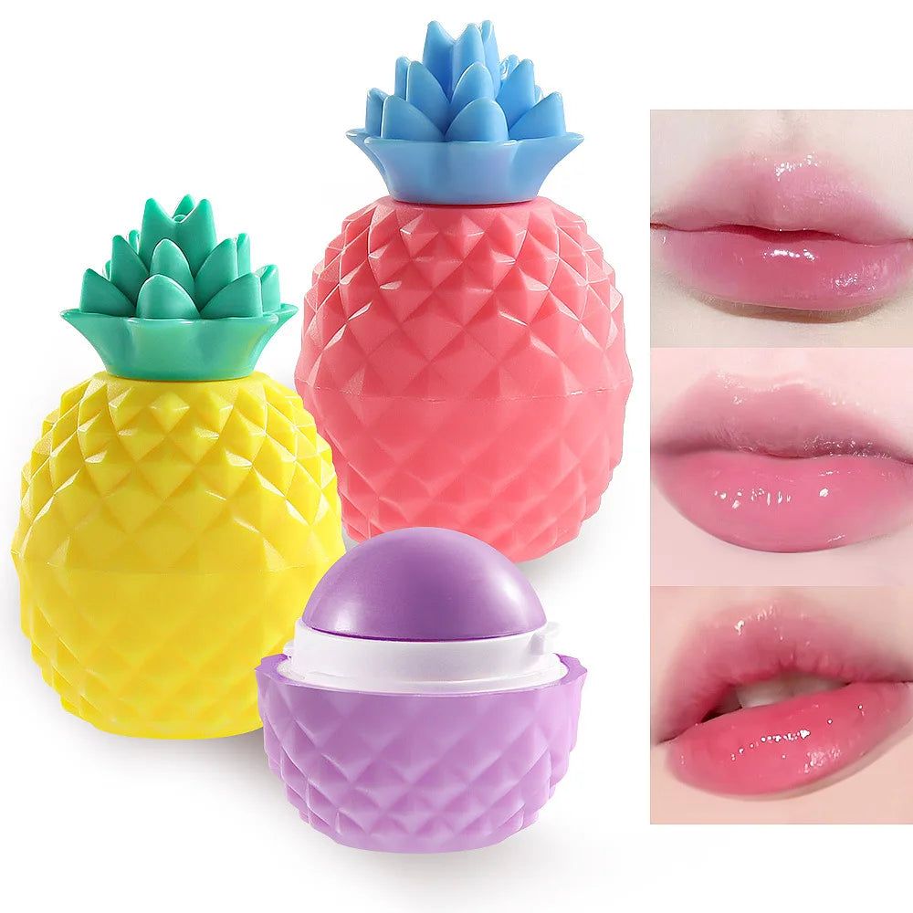 Lip Care Lasting Moisturizing Lipstick Temperature Change Lip Balm Protecting Softening Lips Pineapple Ball Lip Balm Lipsticks