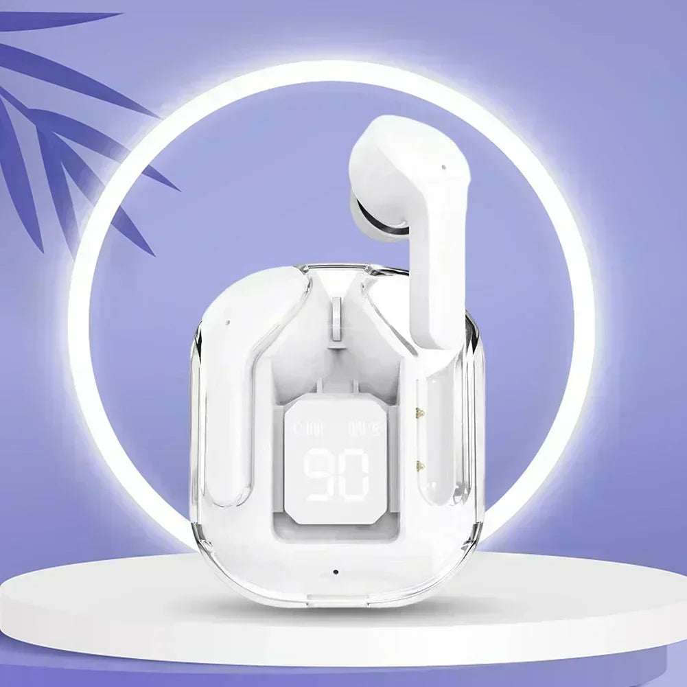 Wireless Bluetooth Headphones LED Power Display In-Ear Wireless Earbuds with Charging Case HiFi Stereo TWS Headset