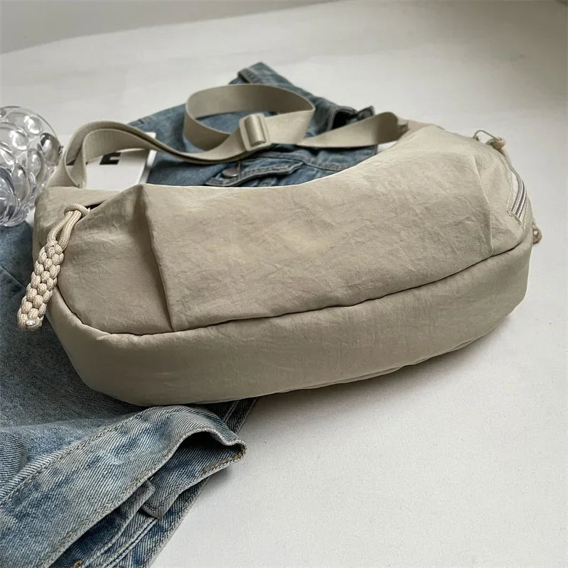 Nylon Shoulder Bag New High Capacity Women's Crossbody Messenger Bag Leisure Versatile Shoulder Hobos Bag Tote Bags for Women