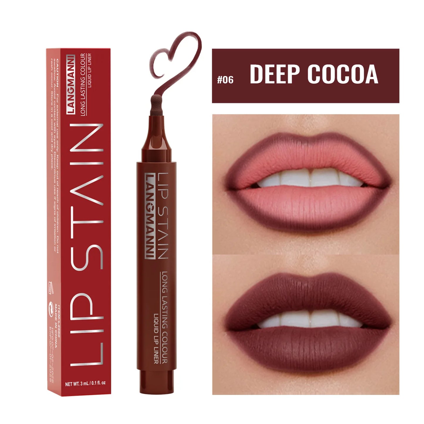 1PC Liquid Matte6-Color Lipliner Pencil Waterproof Plumping Stain Lipstick Natural Lip Liner Outline Lip Contour Makeup Cosmetic