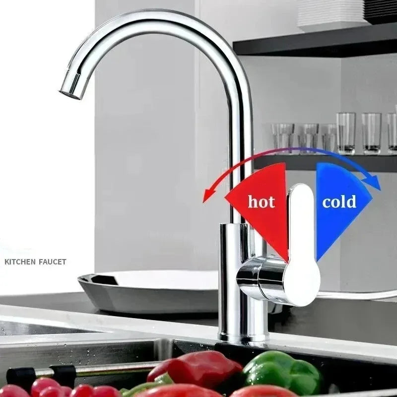 Kitchen Sink Faucet Vegetable Washer Dishwasher Pool Sink Spray-proof Home Driving Hot And Cold Faucet universal faucet
