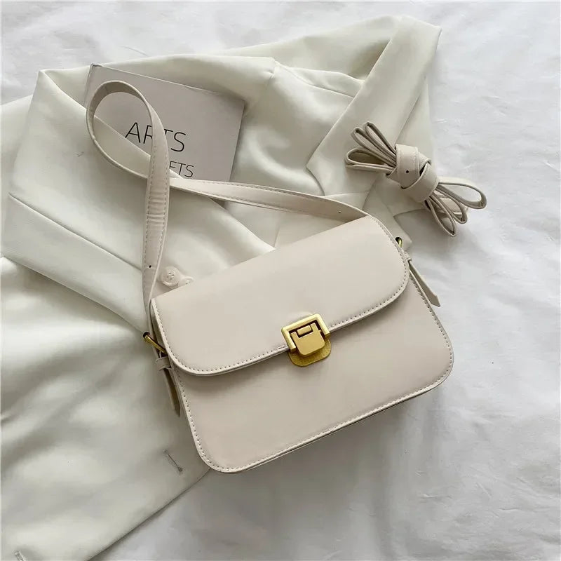New Women's Shoulder Bag Handbag Messenger Bag Preppy Style Female Vintage Envelope Bag High Quality Briefcase Handbags