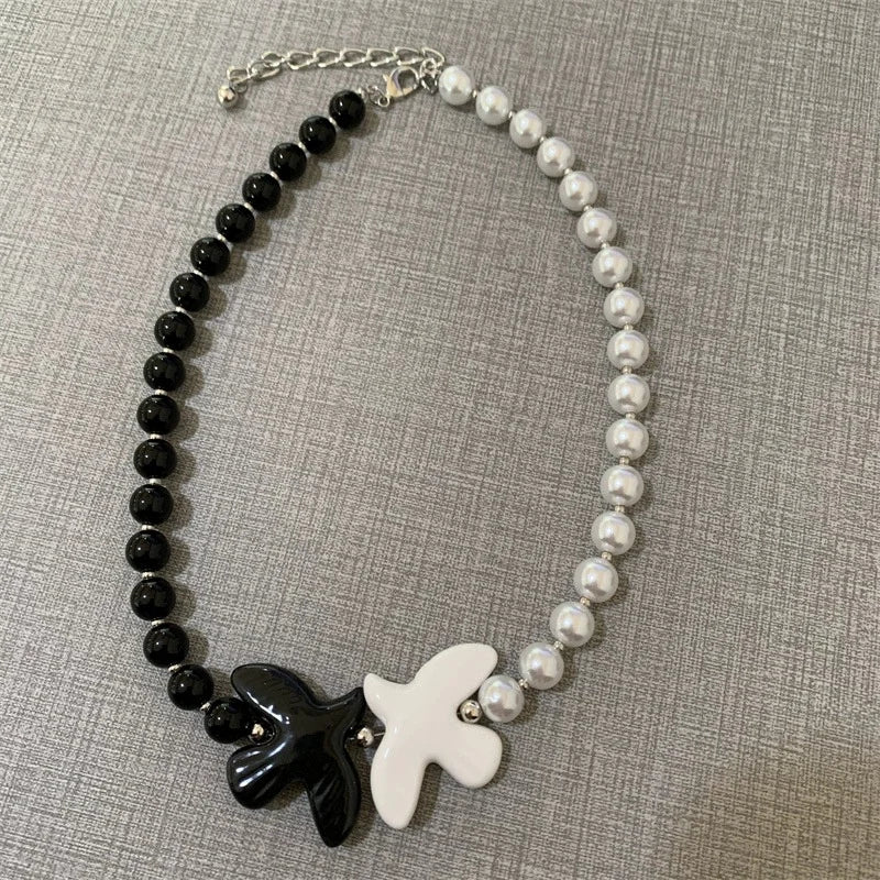 XIALUOKE Fashion Long Pendant Pigeon Necklace For Women European American Style Party Banquet Travel Jewelry Accessories