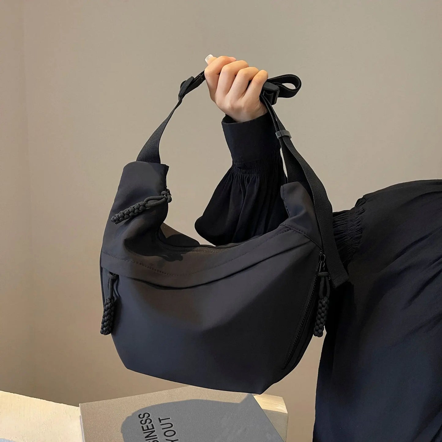 Nylon Shoulder Bag New High Capacity Women's Crossbody Messenger Bag Leisure Versatile Shoulder Hobos Bag Tote Bags for Women