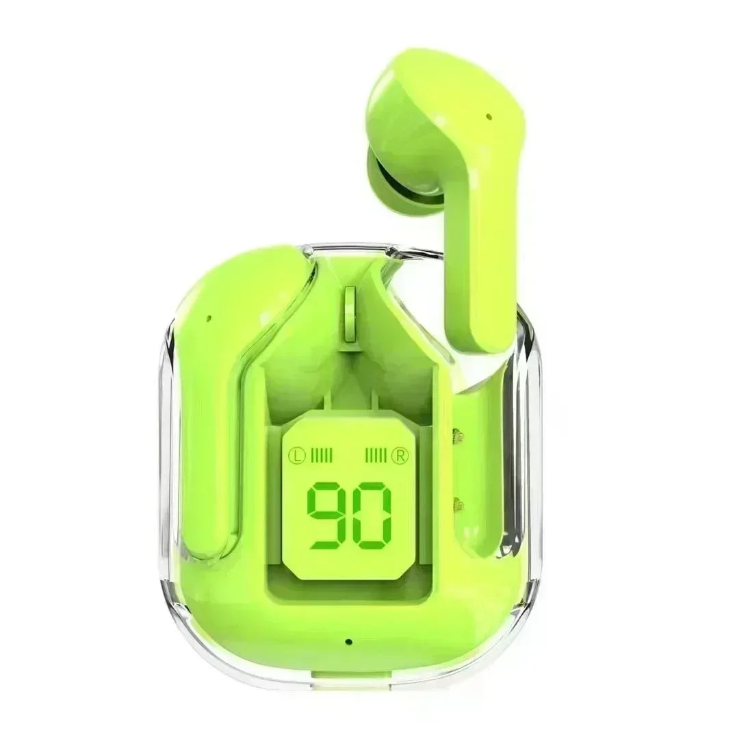 Wireless Bluetooth Headphones LED Power Display In-Ear Wireless Earbuds with Charging Case HiFi Stereo TWS Headset