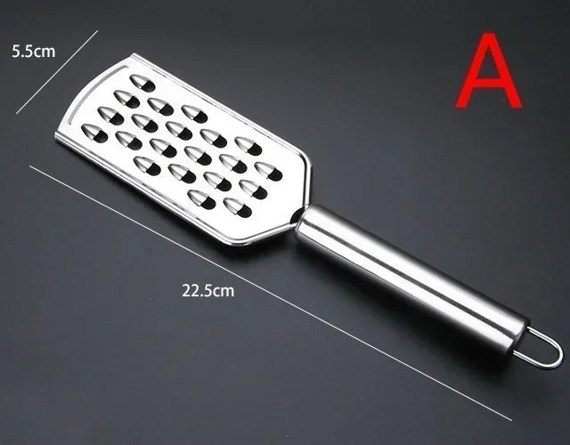 Stainless Steel Handheld Cheese Grater Multi-PurposeKitchen Food Graters For Chocolate Butter Fruit Vegetable Kitchen Items