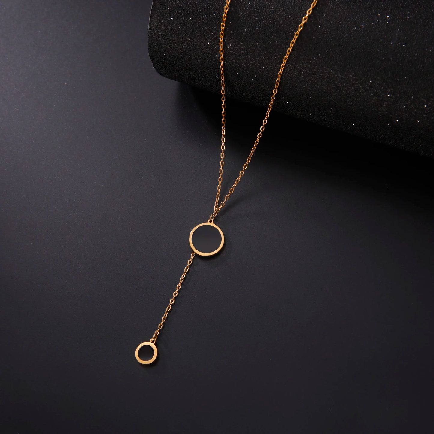 Cazador Multilayers Snake Chain Necklace Jewelry for Women Stainless Steel Disc Pendant New in Necklace Mother's Day Gift 2026