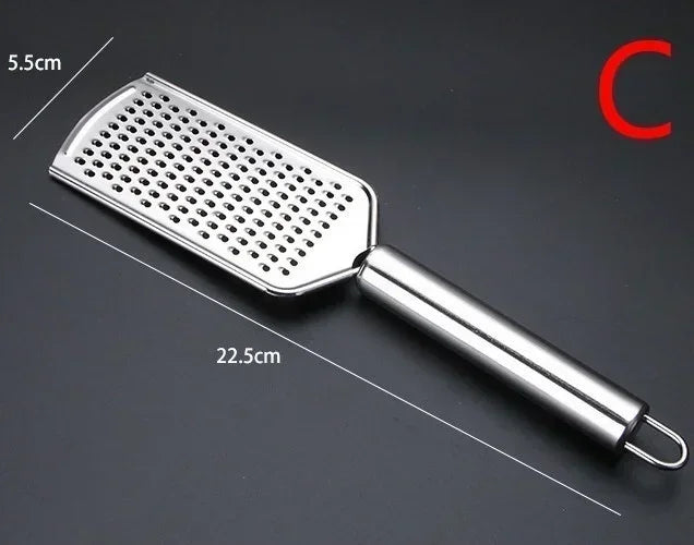 Stainless Steel Handheld Cheese Grater Multi-PurposeKitchen Food Graters For Chocolate Butter Fruit Vegetable Kitchen Items