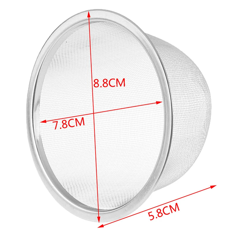 Reusable Stainless Steel Mesh Tea Infuser Strainer Teapot Tea Leaf Spice Filter