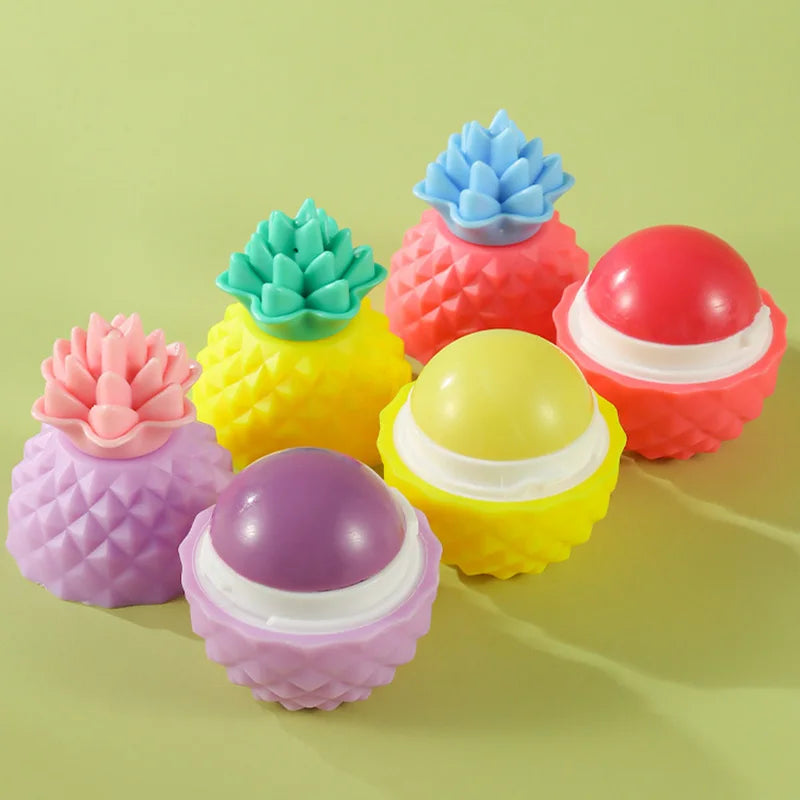 Lip Care Lasting Moisturizing Lipstick Temperature Change Lip Balm Protecting Softening Lips Pineapple Ball Lip Balm Lipsticks
